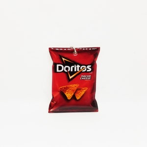 Doritos nacho cheese keychain (doritos key chain)
