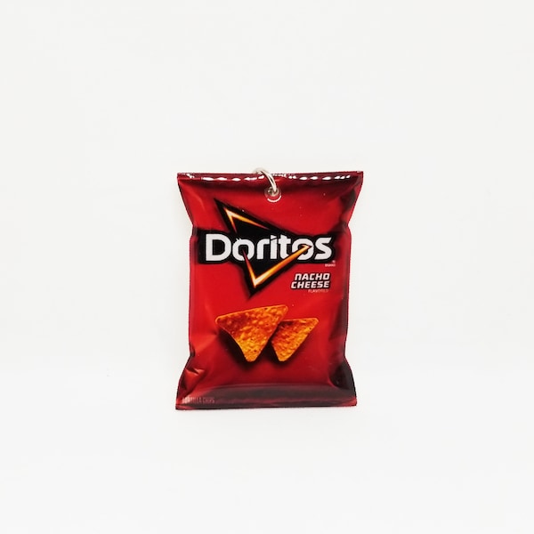 Doritos nacho cheese keychain (doritos key chain)