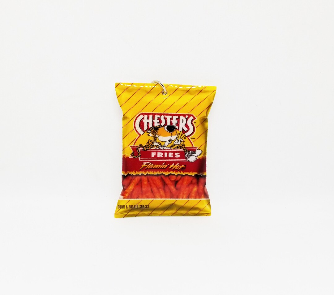 Chesters Hot Fries Key Chain hot Cheetos Key Chain Hot Fries Etsy