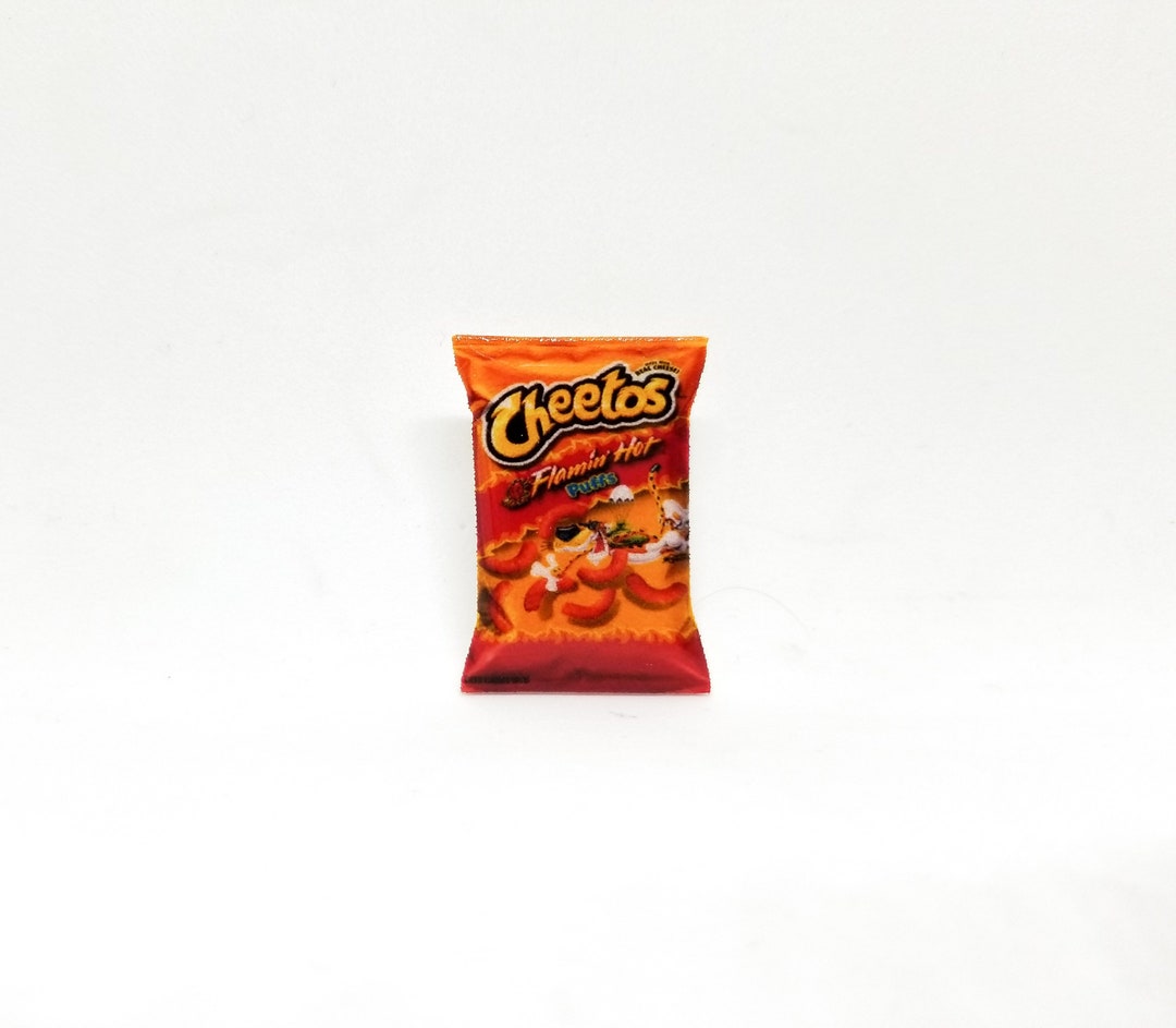 Hot Cheetos Puffs Pin or hot Cheetos Lapel Cheeto Etsy