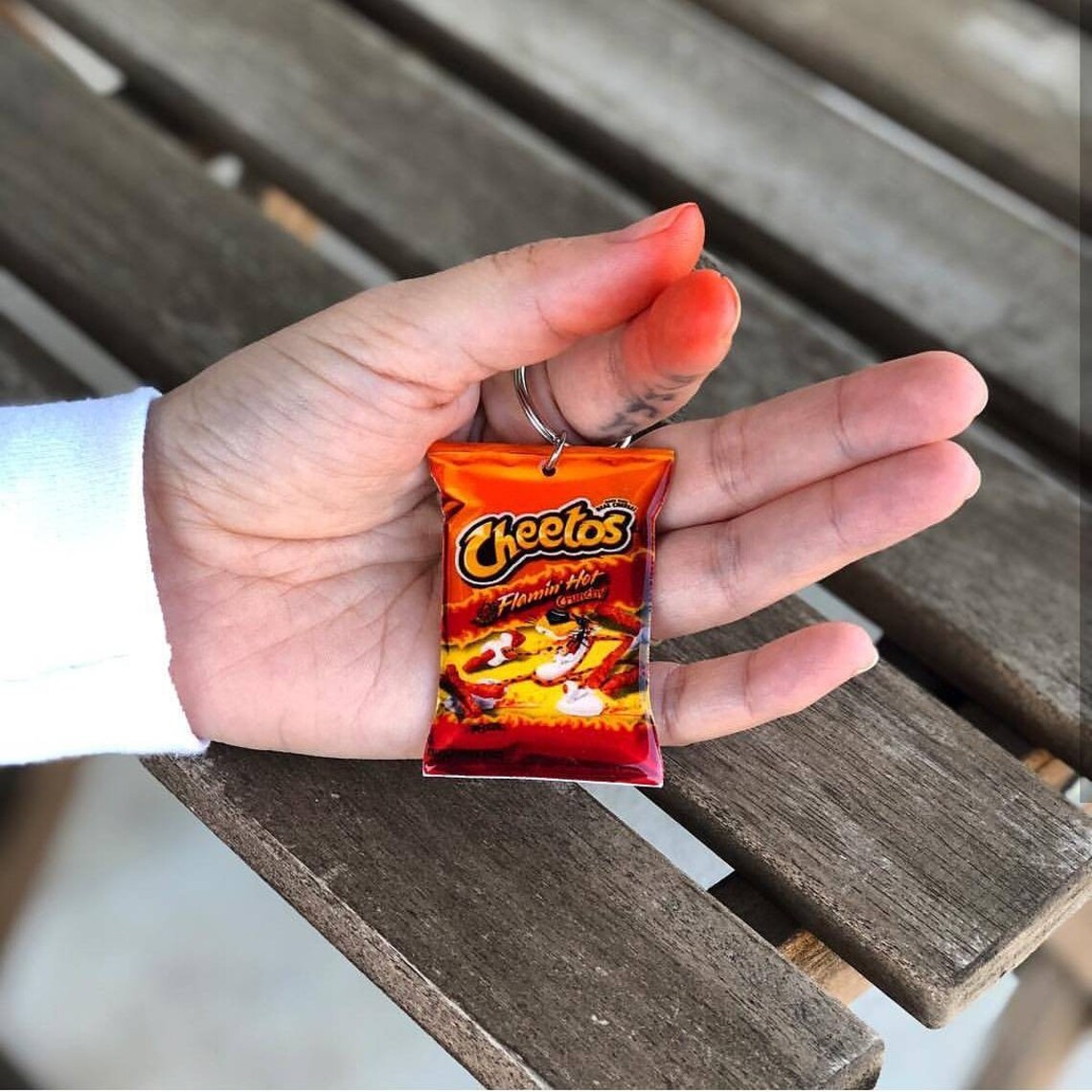 Hot Cheetos Keychain hot Cheetos Chips Cheetos Etsy