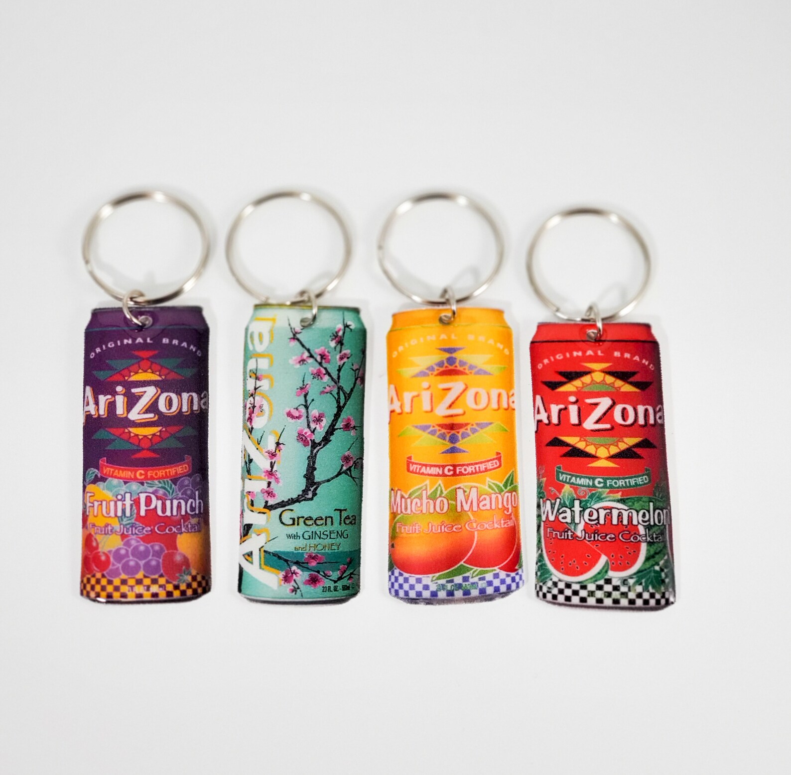Arizona Iced Tea Keychain arizona Keychain Green Tea Etsy