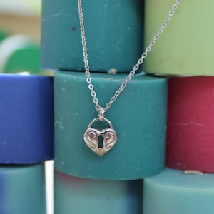 Heart Lock Necklace 