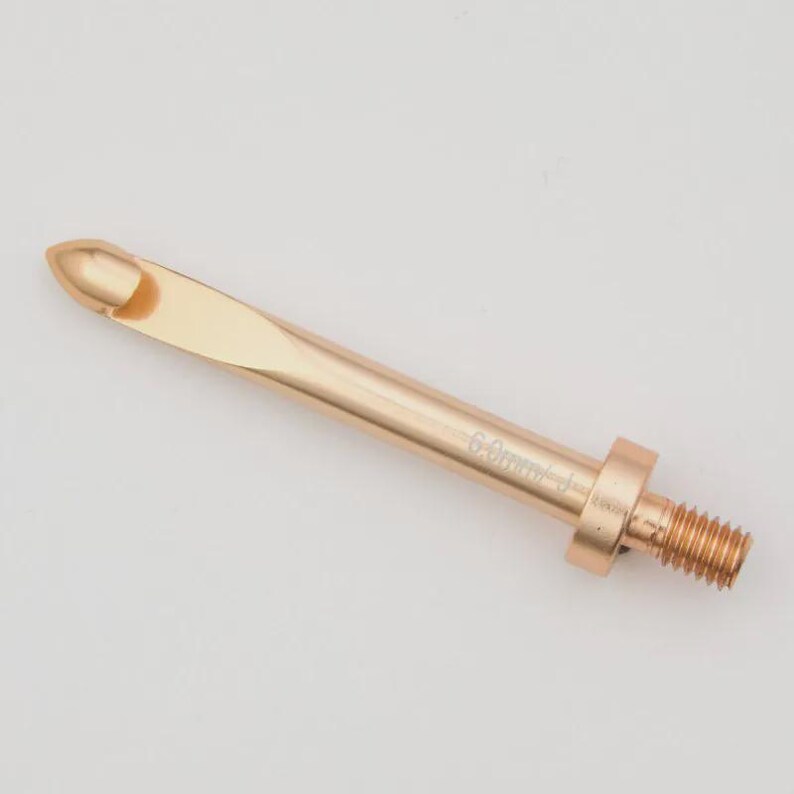 KnitPro Oasis Interchangeable Crochet Hook, Wooden Handle 6.00mm hook UK/CA UK/CA