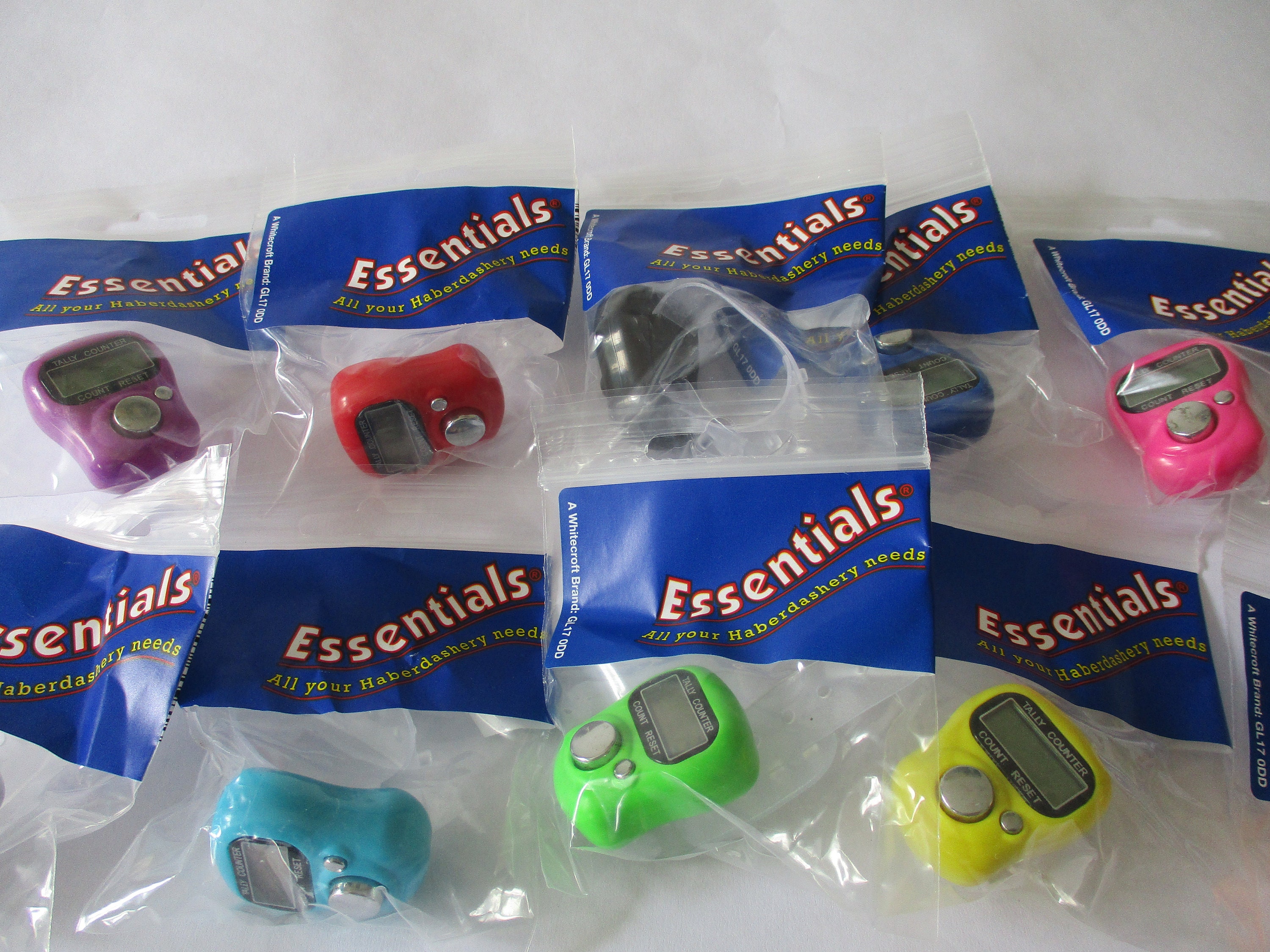 10 Stitch Counters, BULK Digital Row Counter for Crochet and