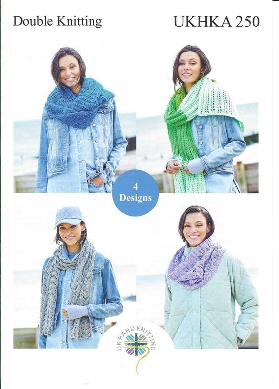 Scarf Penny Straker Knitting Patterns UKHA Knitting Pattern