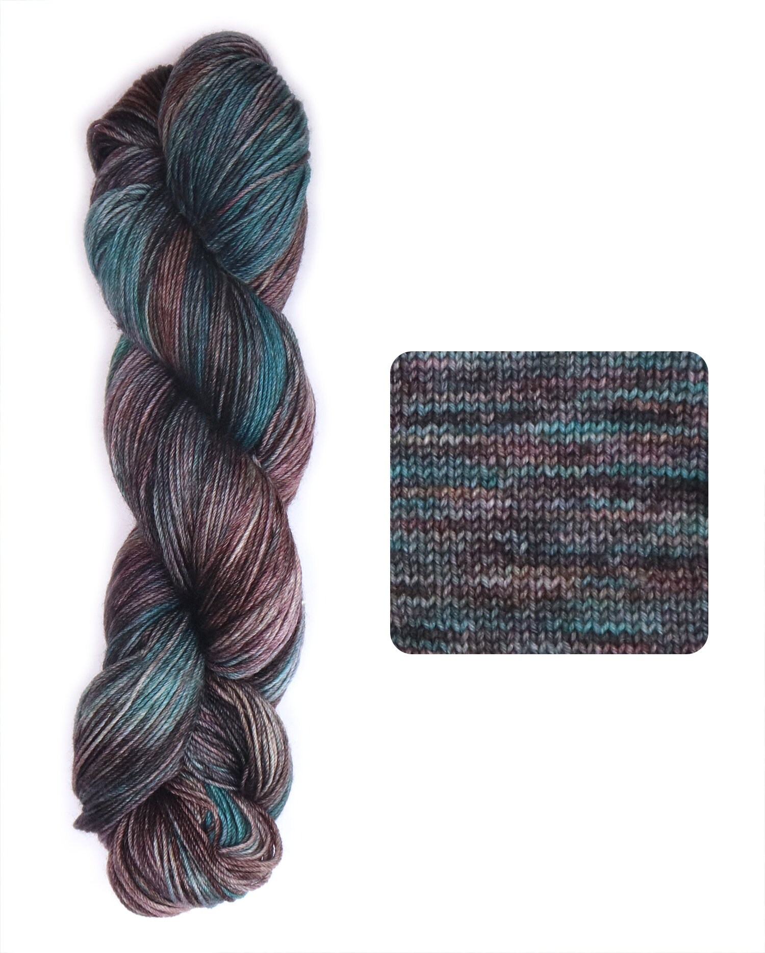 Knitpro Terra Color Symfonie Garn – 100 G / Ca. 380 M, 75% Merino, 25% Polyamid, Maschinenwaschbar, Farbe: Tropical Seascape
