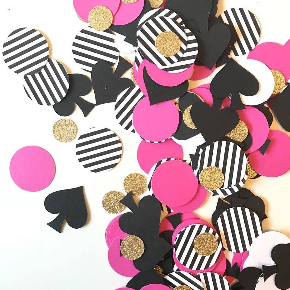 Kate Spade Confetti/Bridal Shower Confetti/Engagement Confetti