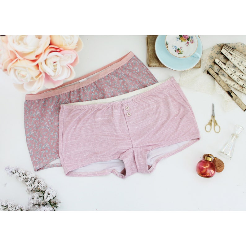 Boyshorts Panties Sewing Pattern PDF Sewing Pattern and Etsy
