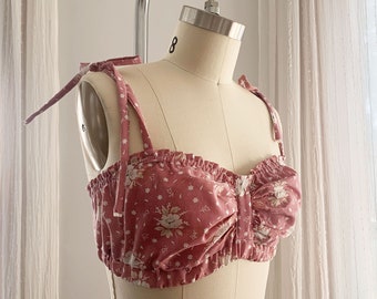 August Bra Sewing Pattern for a Vintage Style Bra | Multi-sized