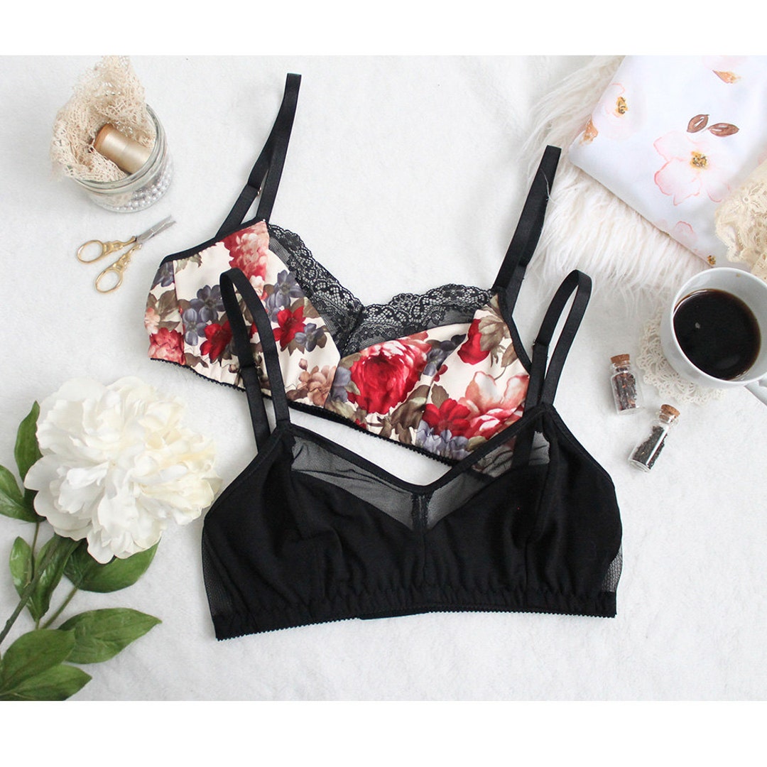Bra and Panties Sewing Pattern Set for Ohh Lulu Bambi Bralette and