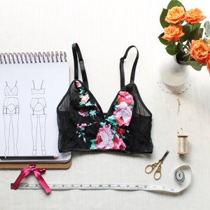 The Labellum Bra Pattern GG-KK 