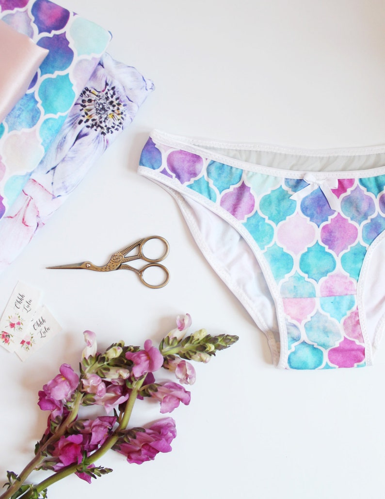 Justine Cut Out Bikini Cut Panties Sewing Pattern Digital PDF Etsy