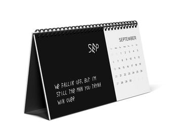 2026年 ドレイク デスクトップカレンダー - Slime You Out の歌詞