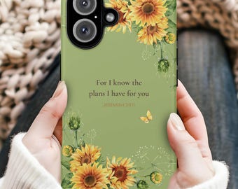 Christian Phone Case – Jeremiah 29:11 Bible Verse