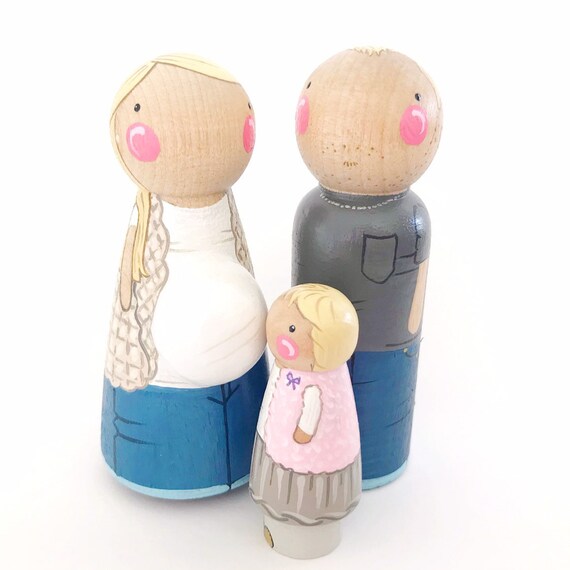 pregnant peg doll