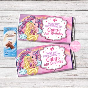 Barbie chocolate bar sales