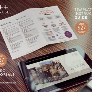 Classic Family History Bookmark Template for Google Slides image 8