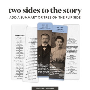 Creative Family Tree Bookmarks Template for Google Slides the perfect genealogy or family reunion gift image 5