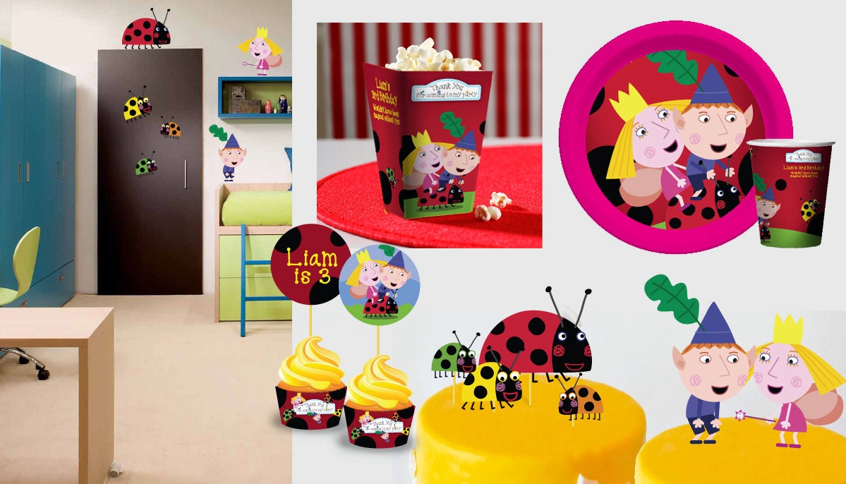 Ben and Holly's Little Kingdom Printable Birthday Party - Etsy UK