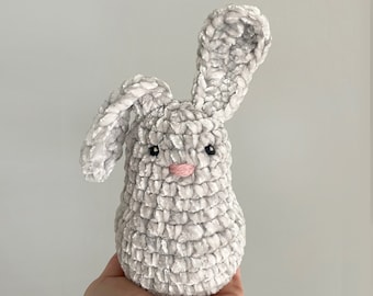 Easter Bunny Toy Plush Animal Amigurumi Bunny Easy Crochet Pattern - Crochet pattern #089