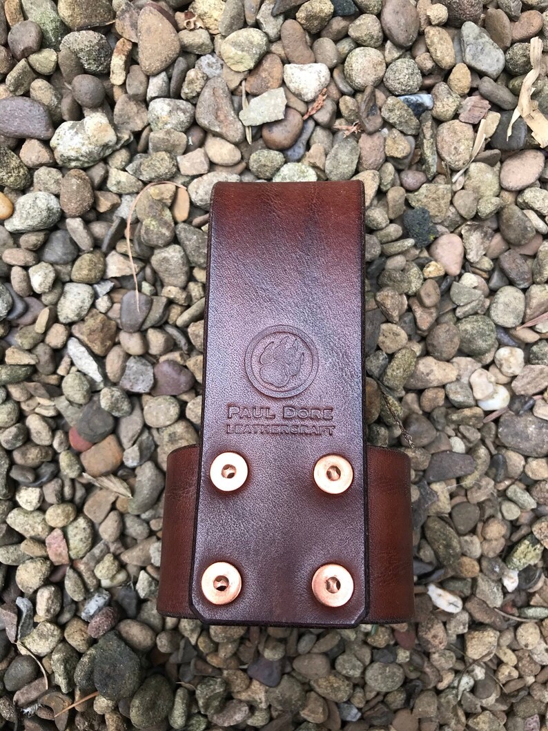 Axe Leather Belt Loop Etsy UK