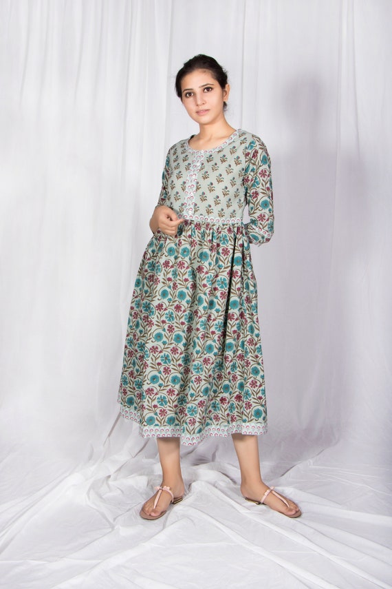 indian midi dress