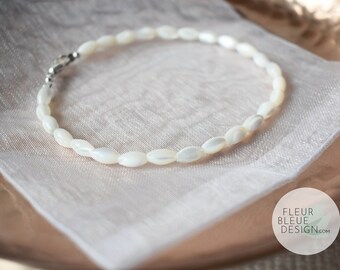 MOTHER-OF-PEARL | bridal bracelet for vintage wedding