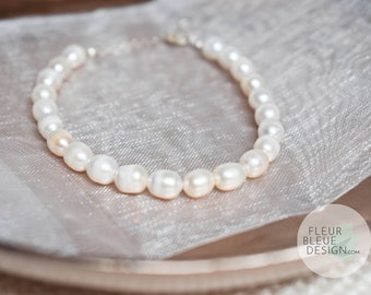 Süßwasserperlen Braut Armband für die Hochzeit