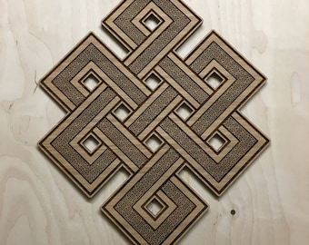 Bamboo Eternal Knot with Sayagata detailing