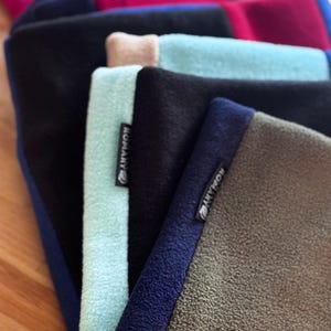 Unisex Face Saver 3-Color Double-Layer of Anti-Pill Fleece, one-of-a-kind Face Neck Warmer, Ski Snowboard Mask, Neck Gaiter, Ear Warmer