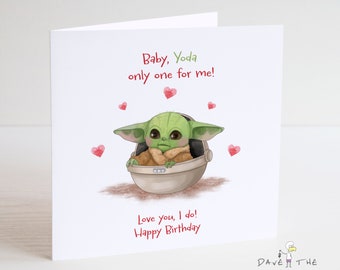 Yoda Birthday Etsy
