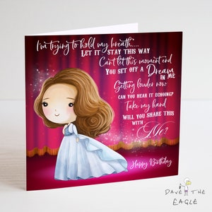 Tarjeta de cumpleaños más grande Showman - Jenny Lind