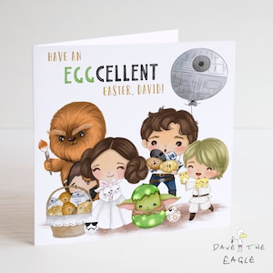 Star Wars Osterkarte - Personalisiert