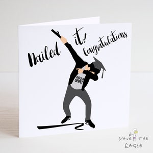 DABBING Graduierung Karte - 2024 Graduate Universität College Exams