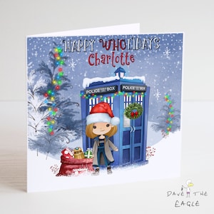 DOCTOR WHO-kerstkaart: nieuwe 13e arts