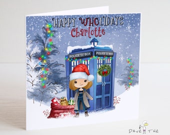 DOCTOR WHO Christmas card - New 13th Doctor