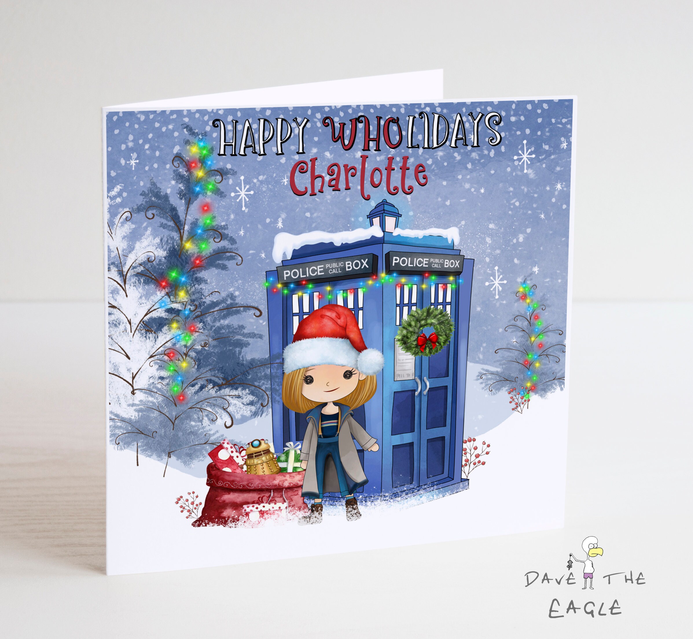 Doctor Who Christmas Cards 