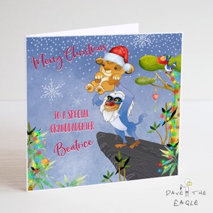 La carte de Noël du Roi Lion