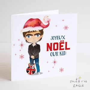 Oasis Christmas Card - Joyeux NOEL Our Kid