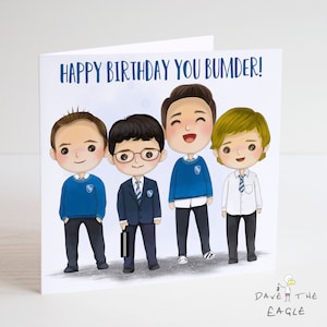 Inbetweeners Verjaardagskaart - Bumder