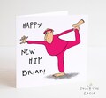 Happy New Hip Card - Congratulations - Hip Replacement - Hip Operation