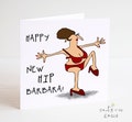 Happy New Hip Card - Congratulations - Hip Replacement