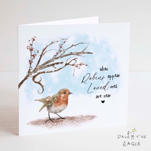 Carta di condoglianze di Robin - Invio di amore - Pensando a te, cari