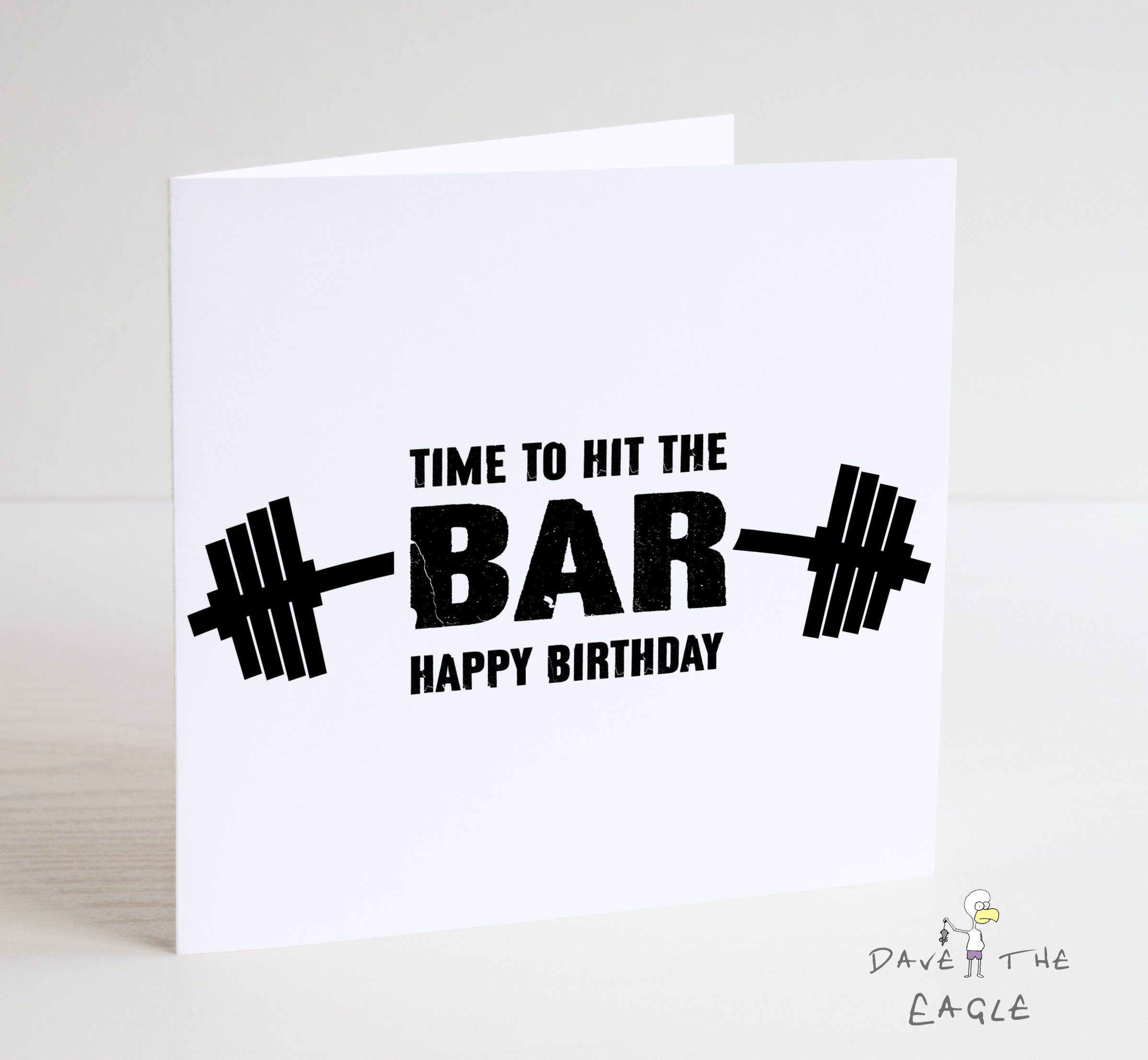 Birthday Card Weight Lifting Gym Rat Crossfit Fitness and -  Portugal