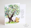 Winnie the Pooh Classic Sentiment Card - Quote Birthday Anniversary Valentines