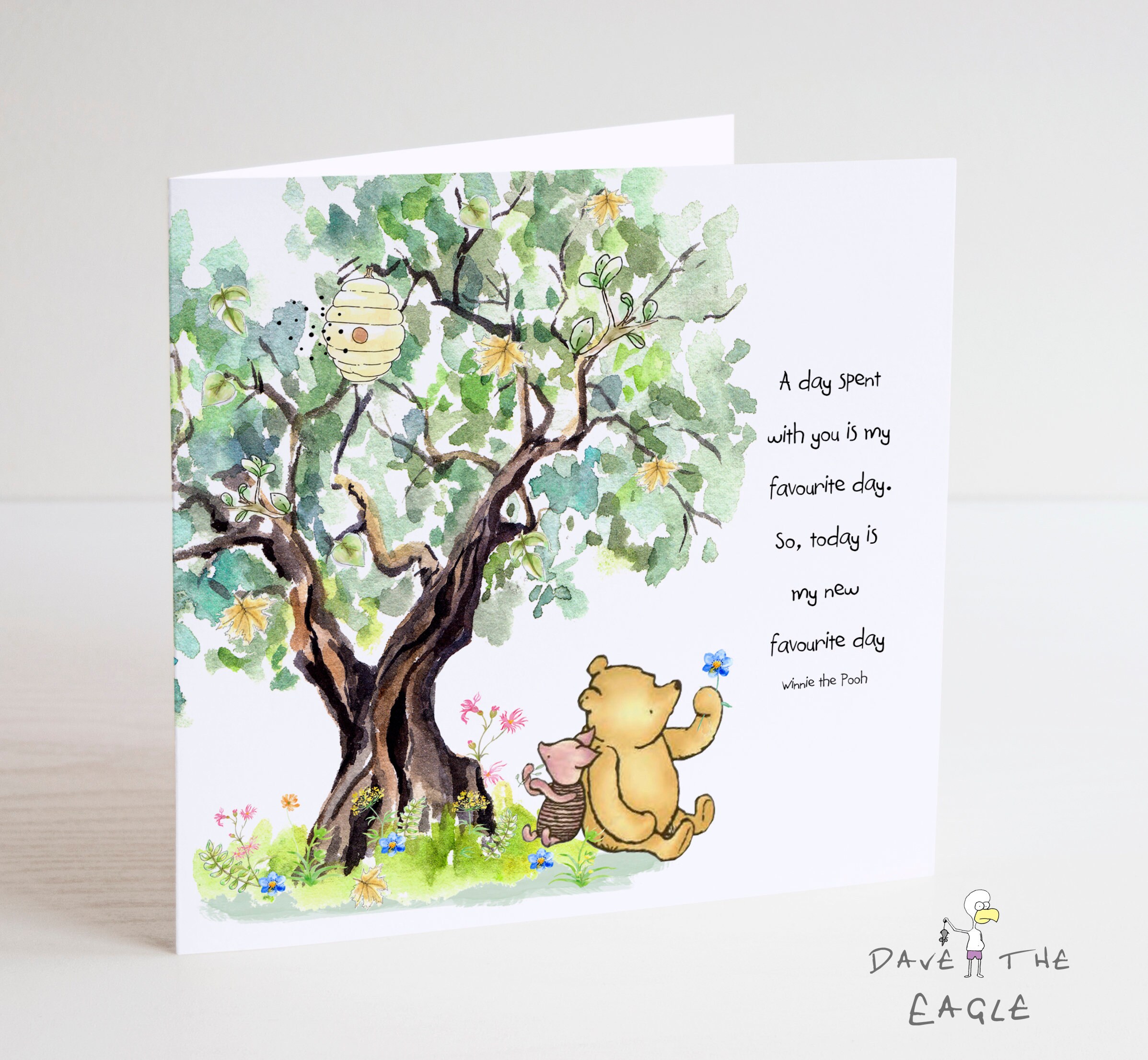 Handmade Products Classic Winnie The Pooh Cards Party Supplies Party 