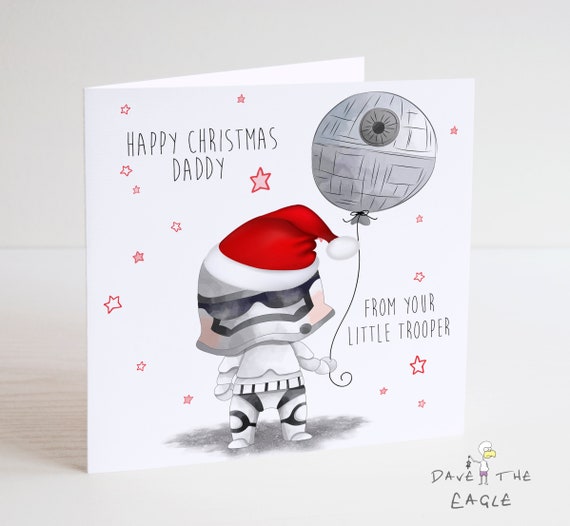 Star wars christmas greeting Clearance