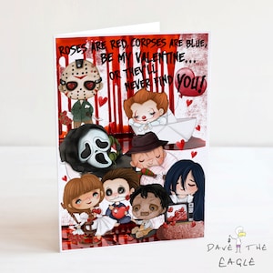 Horror Valentine Card - My Bloody Valentine - Horror Movies