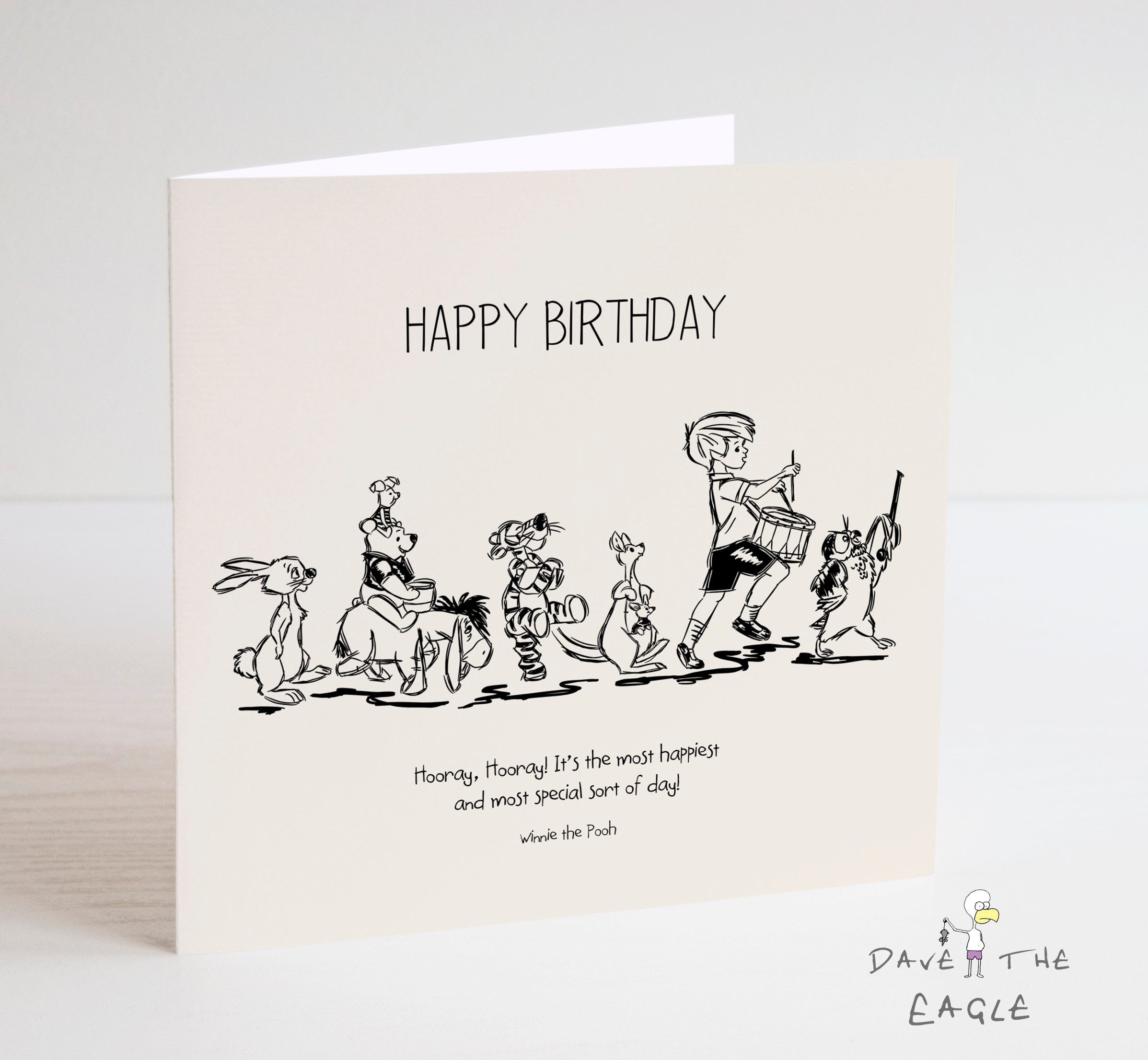 The pooh birthday book プーさんのバスデーブック 英語版 手帳